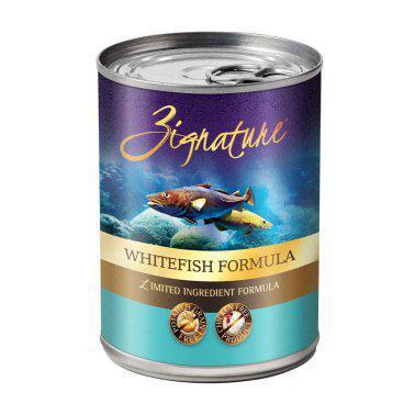Zignature dog food whitefish discount